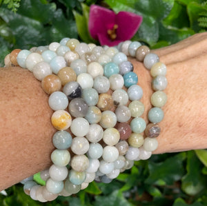 RAINBOW AMAZONITE BRACELET