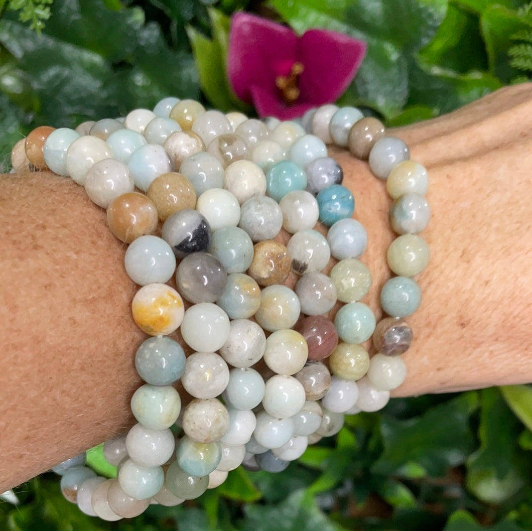 RAINBOW AMAZONITE BRACELET