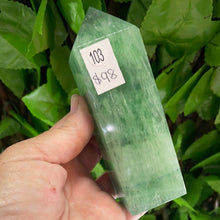 Load image into Gallery viewer, GREEN FLUORITE OBELISK
