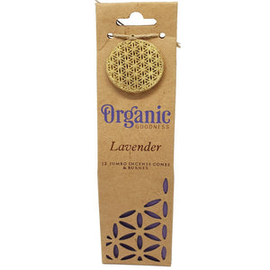 Organic Goodness - Incense Cones 6 Scents Available