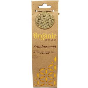 Organic Goodness - Incense Cones 6 Scents Available